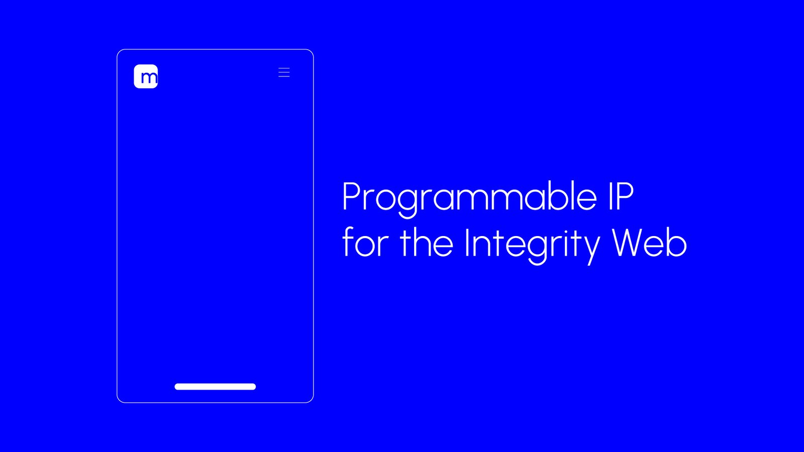 Mediolano programmable ip integrity web blue
