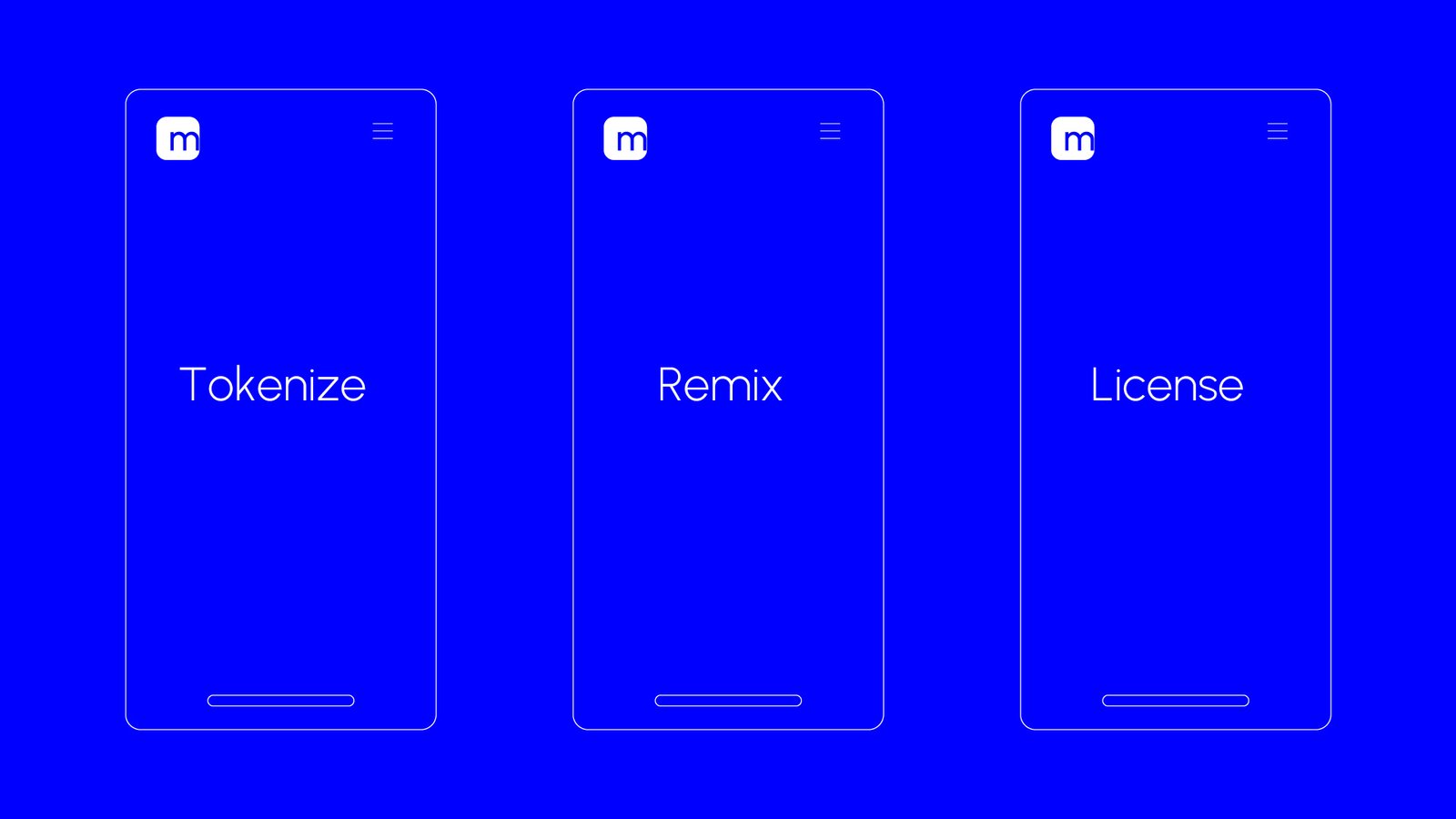 Mediolano tokenize remix license intellectual property onchain