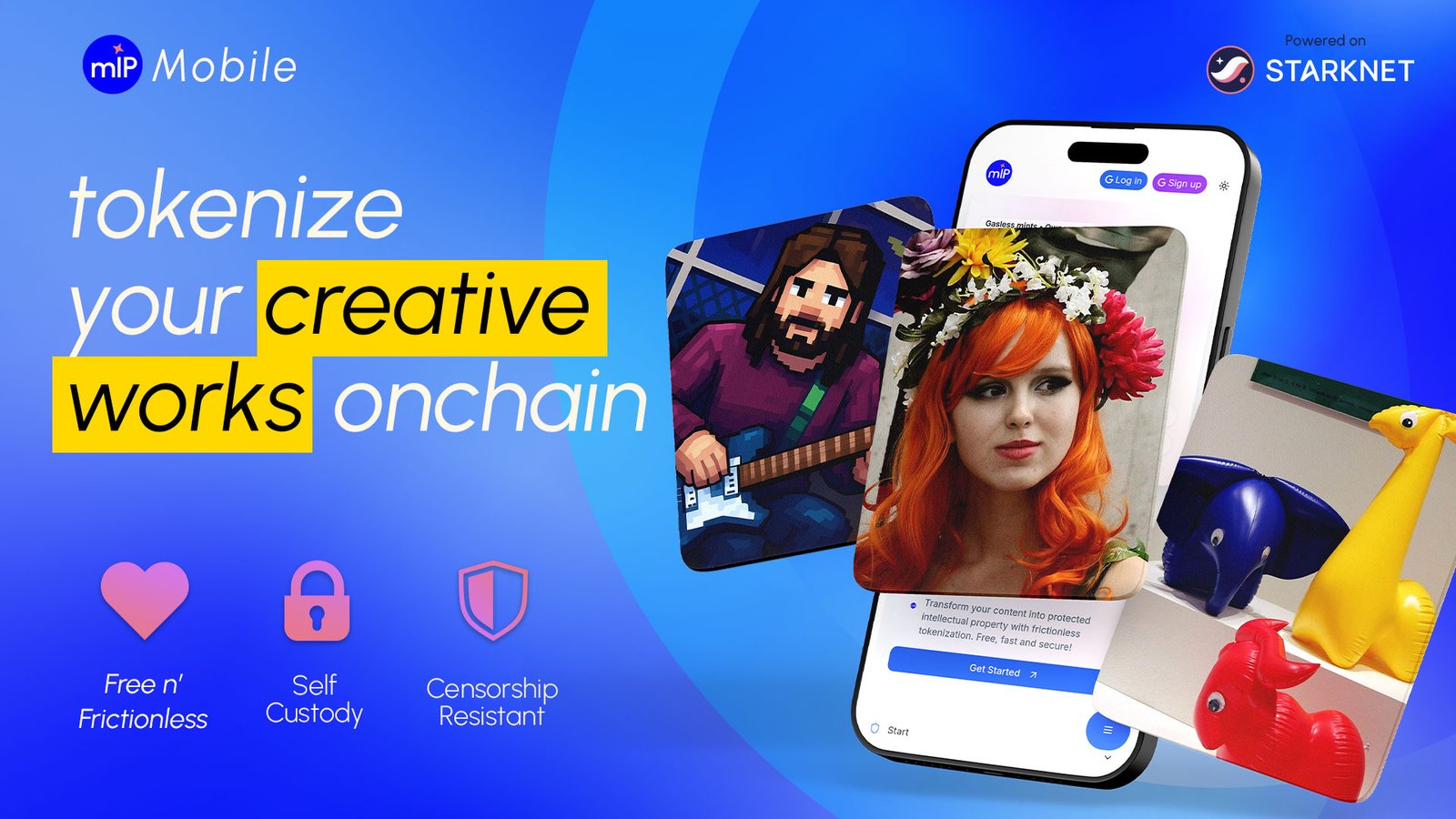 Mip mobile app feature website